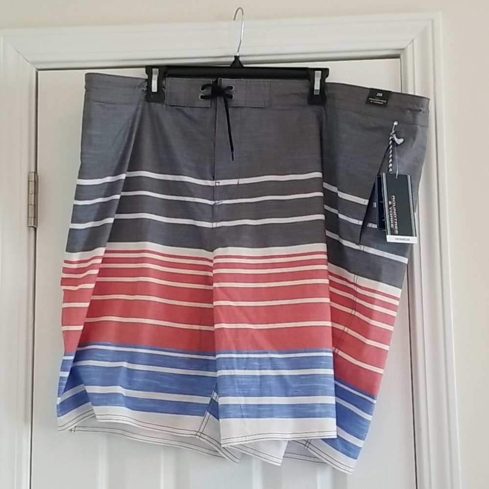 Roundtree & York big man board shorts 2XB 4XB NWT
